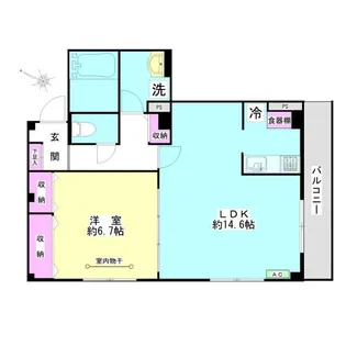 桜ヒルズ【2階】の間取り