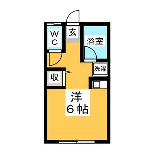 コーポ野村【2階】の間取り