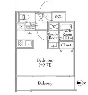 レクシード目白【4階】の間取り