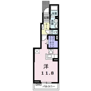 リヴィスタ【1階】の間取り