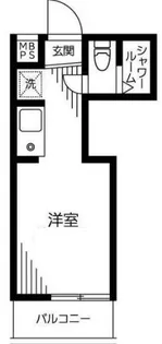 西新宿第2ロイヤルコーポ【1階】の間取り