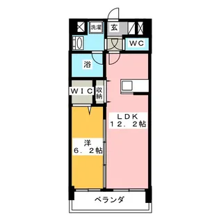 ソラーナ川口【2階】の間取り