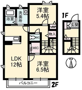 Ys Houseの間取り
