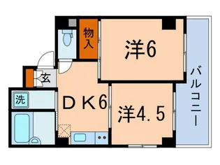 ヒロックオガワ【2階】の間取り