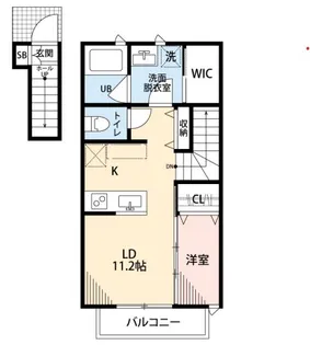 ガーデンテラス石神井公園【2階】の間取り