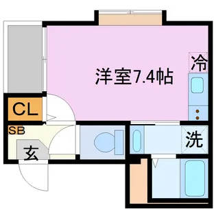 グレイスヒルアンドケイ【1階】の間取り