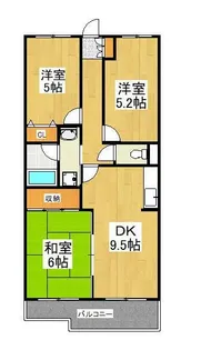 サンスーシー【1階】の間取り
