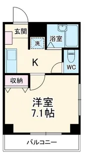 本陣通ビル【4階】の間取り