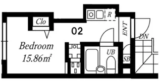 プラチナフォルム上野秋葉原II【5階】の間取り