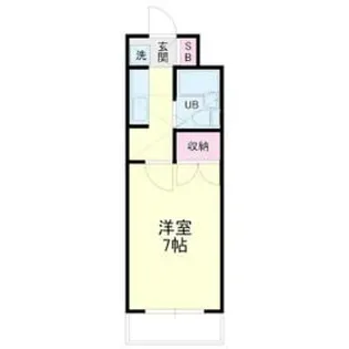 シャトレ富塚【2階】の間取り