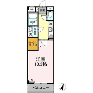 オリエンタルコートII【3階】の間取り