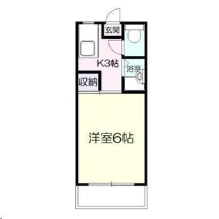 ビスタリー加納【1階】の間取り