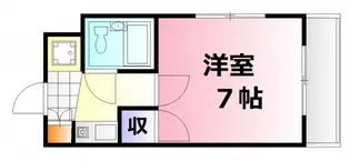 アメニティ段原南【3階】の間取り