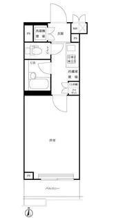 ルーブル練馬沼袋【5階】の間取り