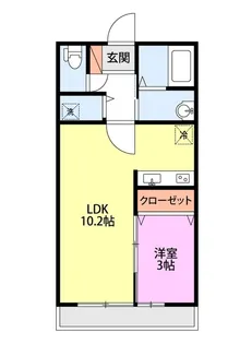KACC213有明【3階】の間取り