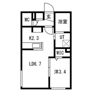 Partenza【1階】の間取り