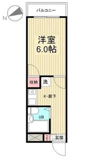 フレール【2階】の間取り