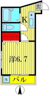 エルトキオ【2階】の間取り