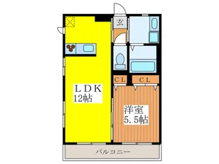 グランド-レ【1階】の間取り