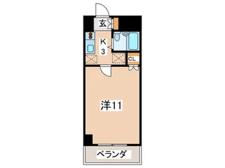 グロ-リア初穂町田【7階】の間取り