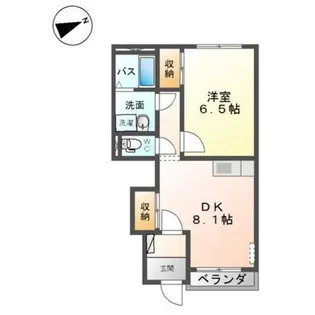 サニーコート【2階】の間取り