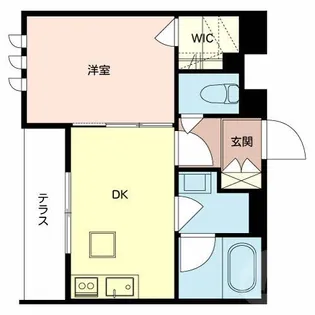 シャーメゾン広陽【1階】の間取り