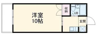 マンションKM-1【3階】の間取り