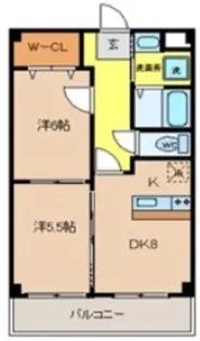 アニヴェルセル【2階】の間取り