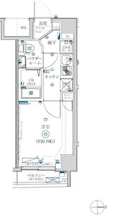 レーヴ・ド・クレエ綾瀬【1階】の間取り