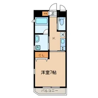 ジュネス石原II【1階】の間取り