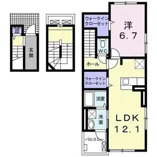 ヴィーナスIII Bの間取り