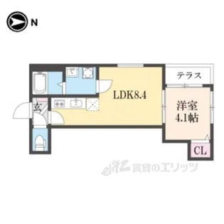 グランコスモ【1階】の間取り