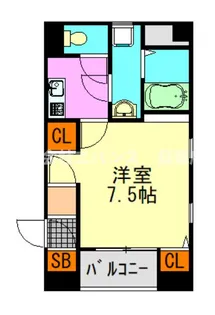 アンプルール フェール アイ【4階】の間取り