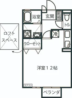 プルミエ【2階】の間取り