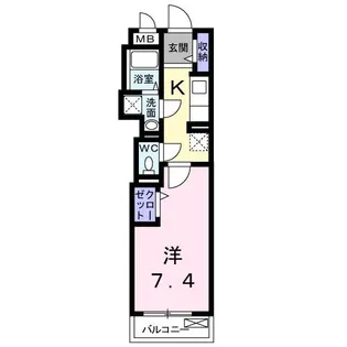 Grange四条大宮【1階】の間取り