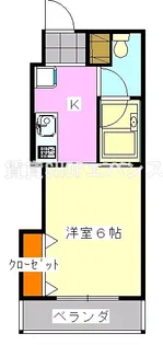 スマート津田沼ツインビルA【4階】の間取り