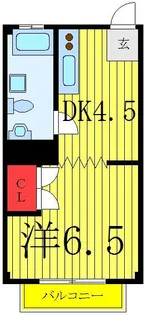 千石メーゾン【4階】の間取り