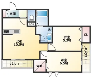 サクラリオ府中の森【1階】の間取り