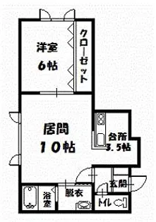 タンジェリーナ【1階】の間取り