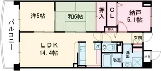 ミカド21【2階】の間取り