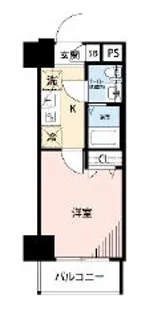 メイクスデザイン川崎II【9階】の間取り