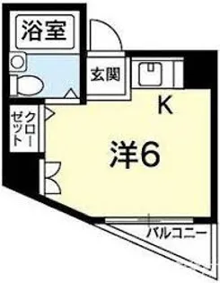 アルバトロス【2階】の間取り