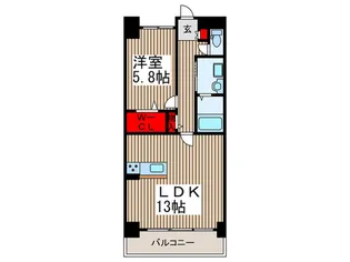 Principal【5階】の間取り