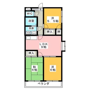 SHANGRILA【2階】の間取り
