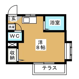 ハイツシグマ【1階】の間取り
