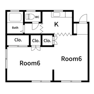 大徳マンション【3階】の間取り
