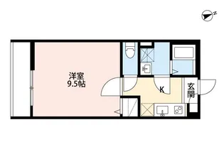 BRIX仙台新寺【1階】の間取り