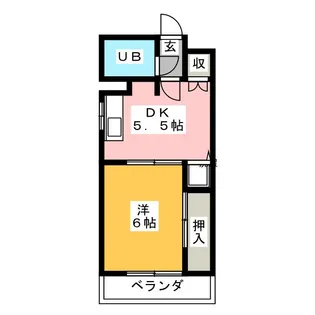 香山ビル【1階】の間取り