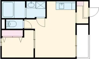 BAYSIA宇品【2階】の間取り