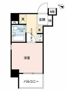 メインステージ大森駅前【9階】の間取り